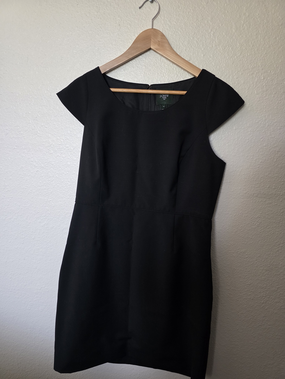 J. Crew Suiting Wool Blend Black Dress Career Office Business Casual Size 12